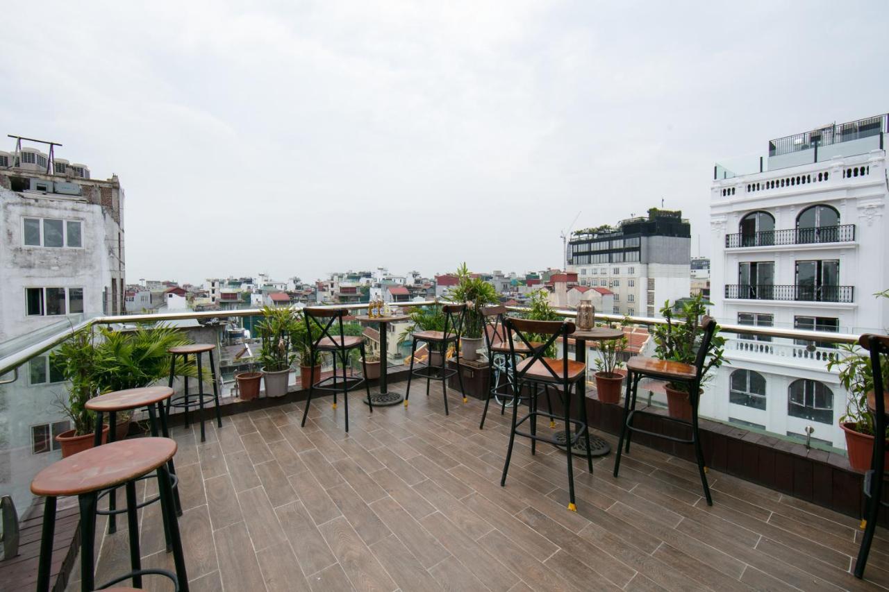 هانوي Downtown Hostel & Rooftop Bar المظهر الخارجي الصورة